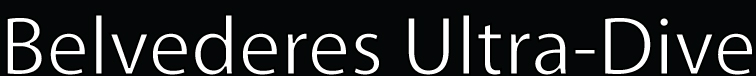 Belvederes ultradive display banner/logo
